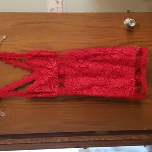 NWT Venus Sexy Date Night Dress. See through at waist, side and bottom of dress.